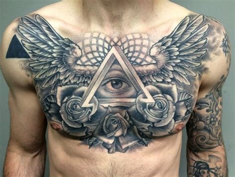 tatuajes en el pecho para hombre